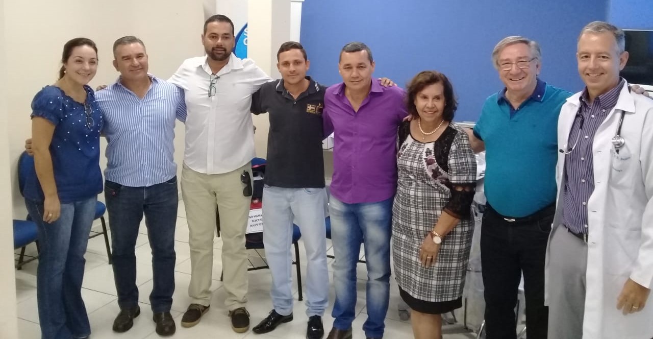 22.02.19 Vereadores Prefeita e equipe Santa Casa