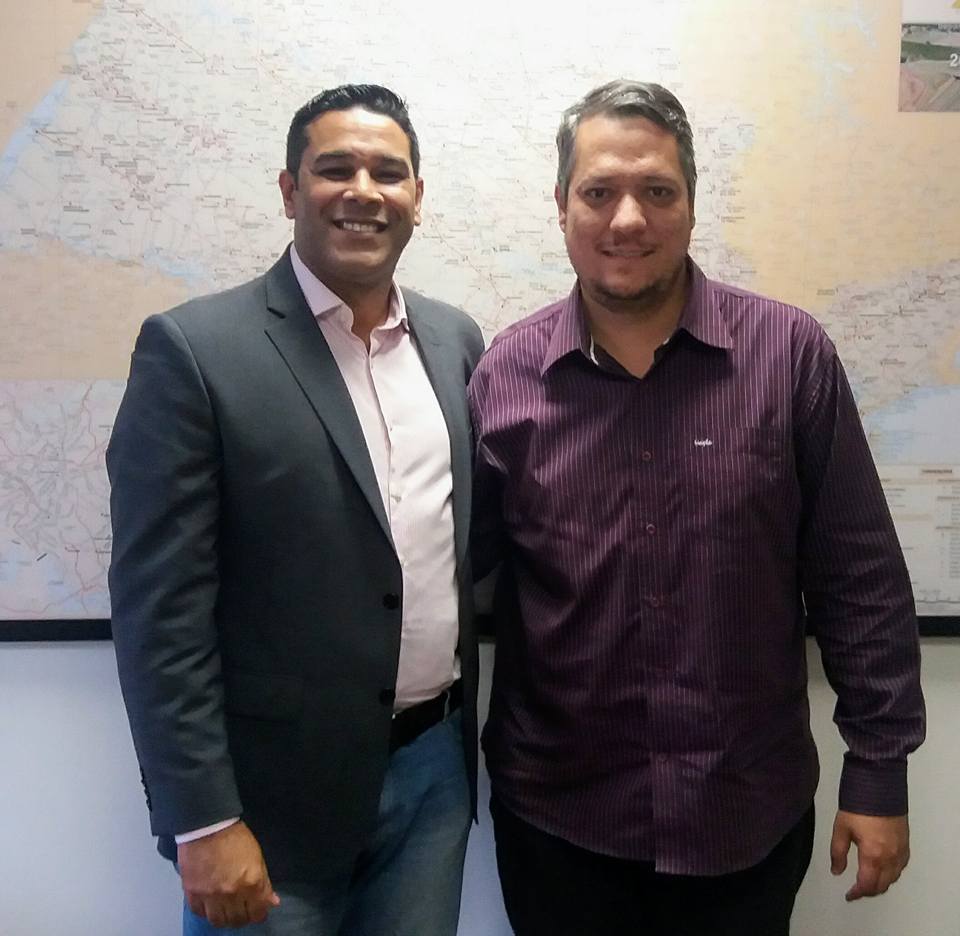 Dr Deizo e Ian Salomao