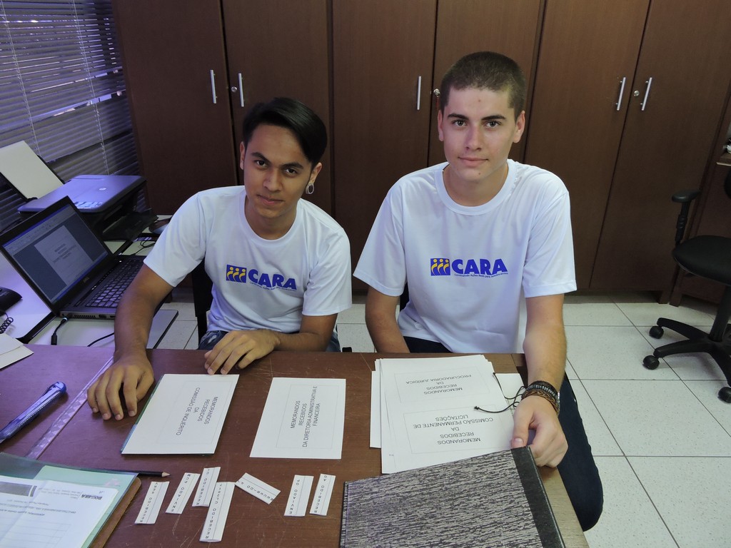 Eraldo e Gustavo novos colaboradores da Camara Municipal