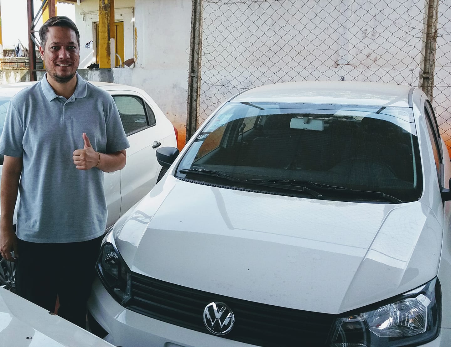 Ian e o veiculo conquistado para a saude