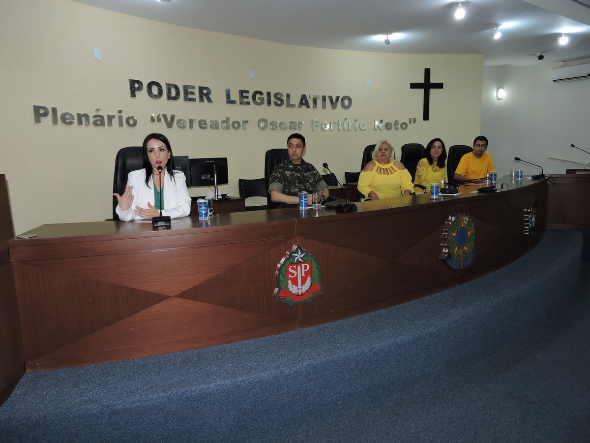Mesa Principal do evento alusivo ao Setembro Amarelo