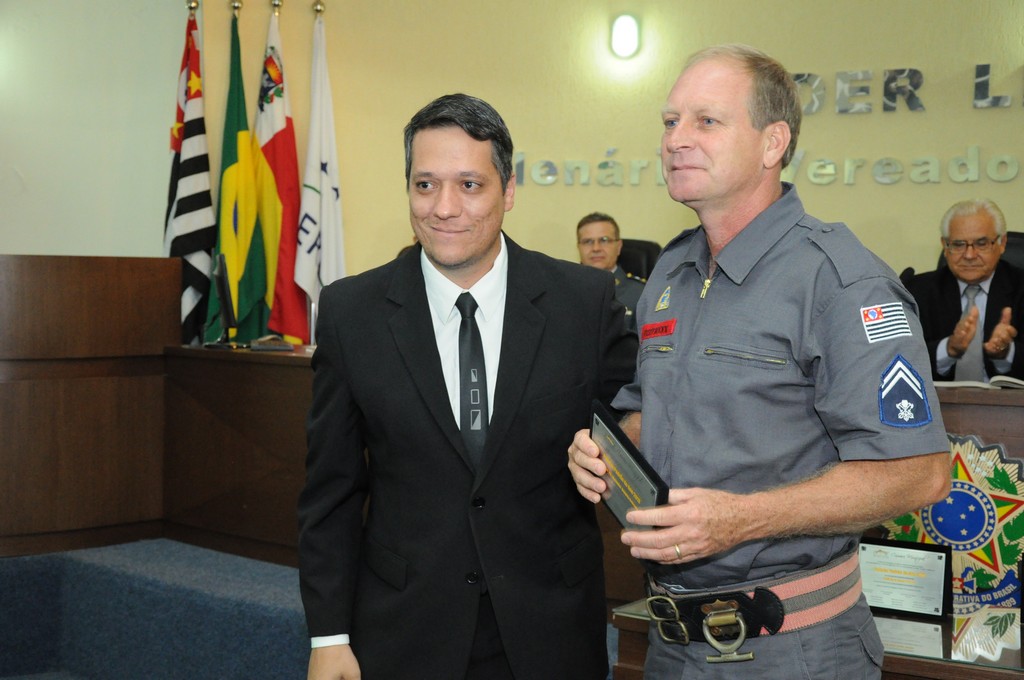 Cabo Hoffman é homenageado