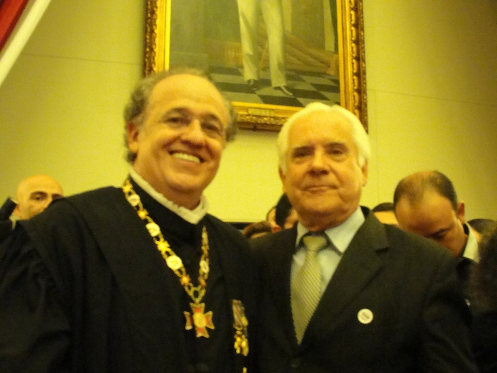 Dimas Ramalho com Miguel Canizares