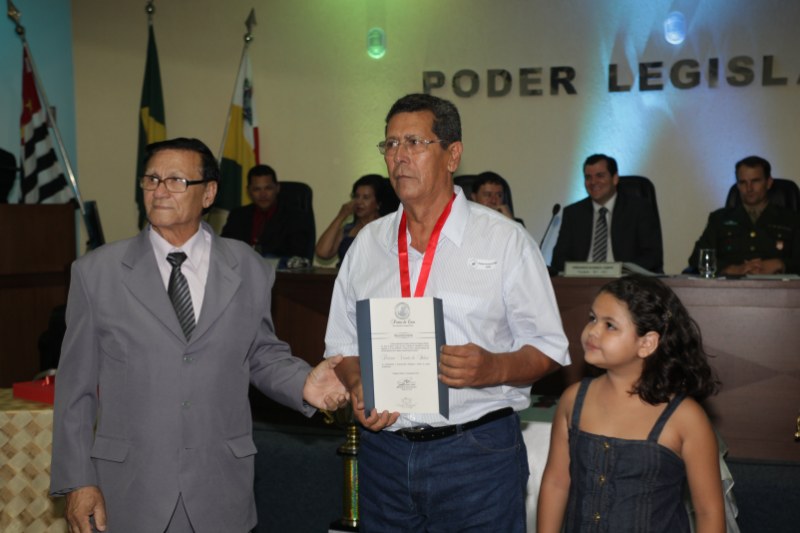 Floriano Vicente com o vereador Rafael