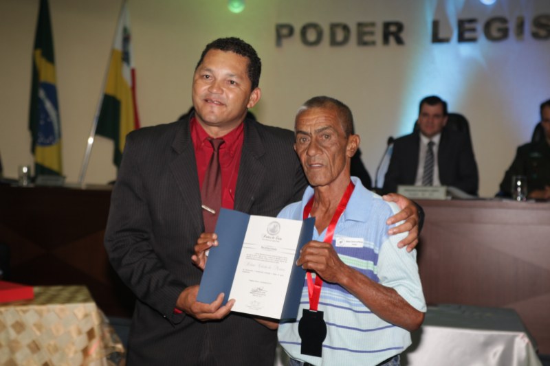 Heleno Celeste com o vereador Paulo Japons