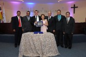 Lourdes posa com os vereadores 175x116
