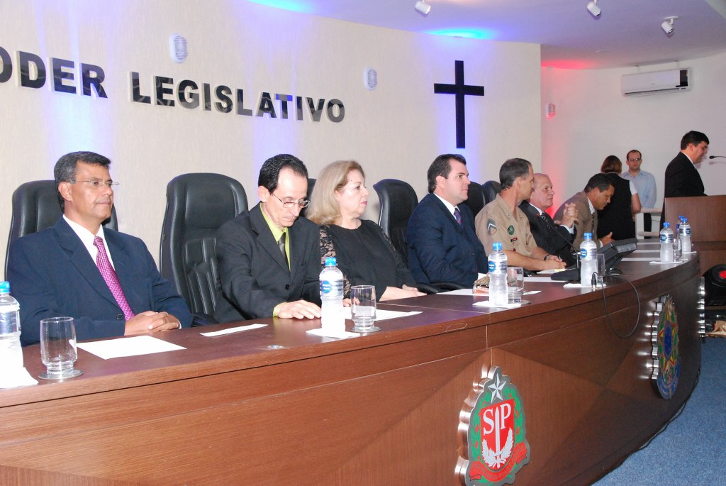 Mesa Principal da solenidade
