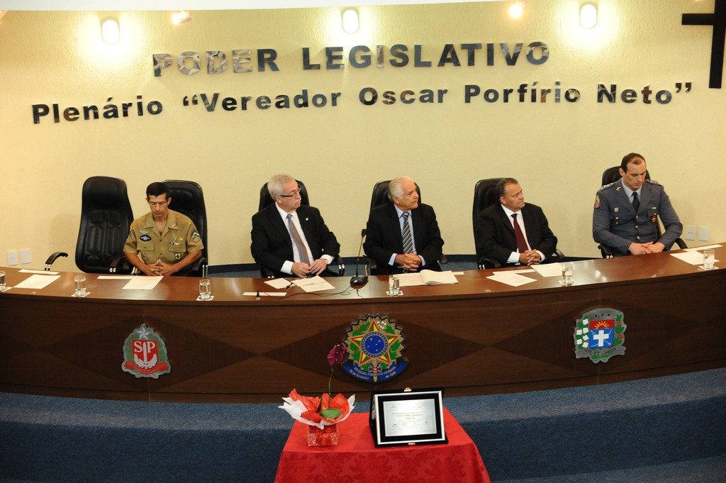 Mesa Principal da solenidade