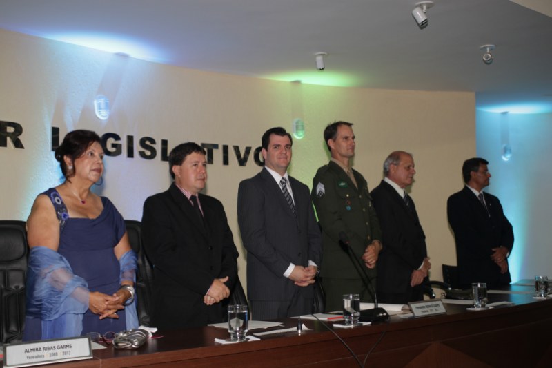 Mesa Principal da solenidade