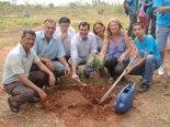 Momento do plantio das mudas 155 116