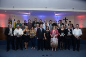 Os Empreendedores do Ano 2012 com os vereadores Almira e Joao Rio 174x116