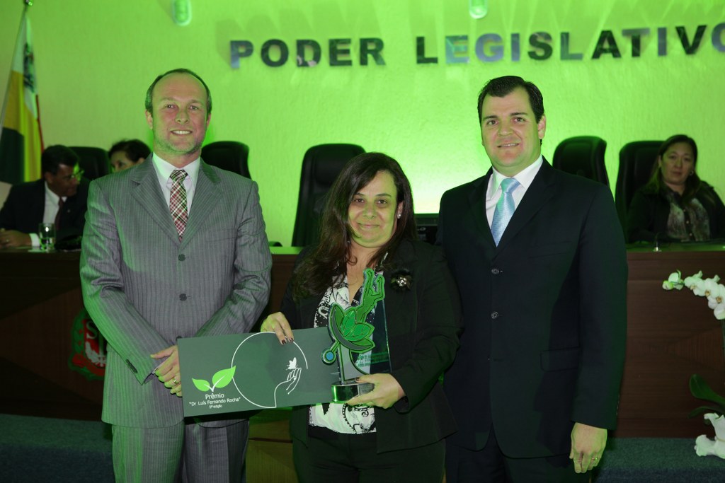 Patrícia Fazano recebe o seu Prêmio