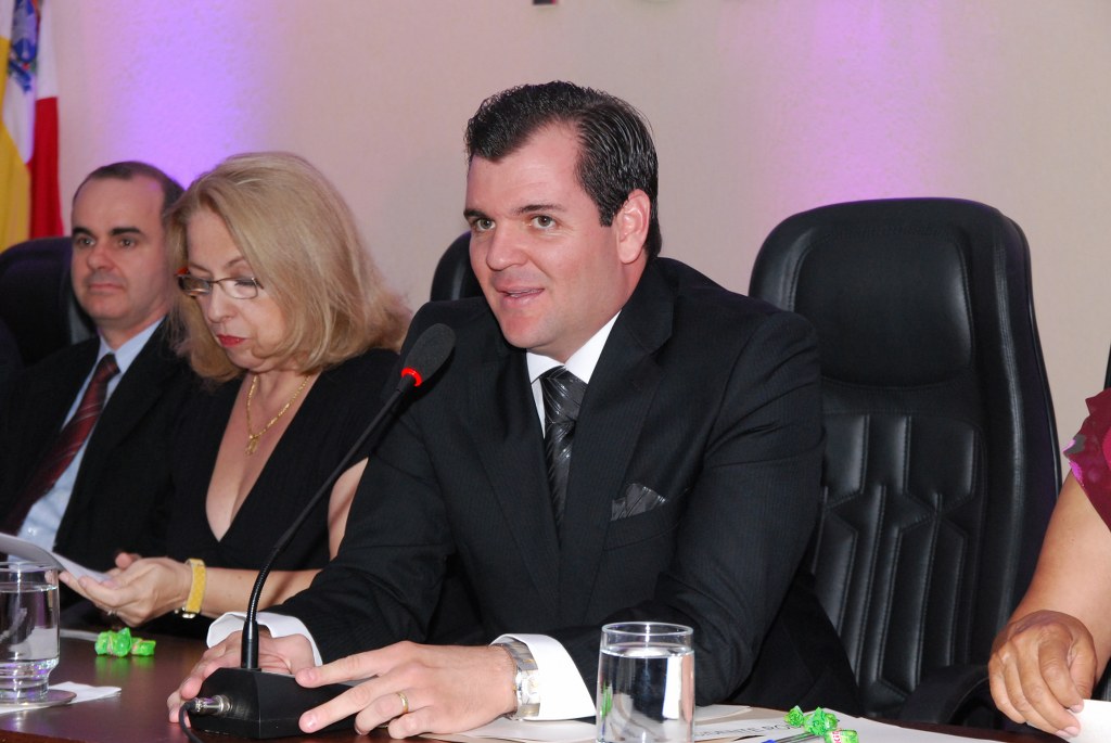 Presidente Rodrigo agradece a presença de todos