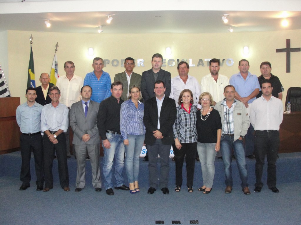Presidentes de Câmara e vereadores da região com Rodrigo Garms