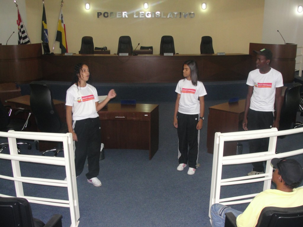 Teatro aconteceu no plenrio da Cmara
