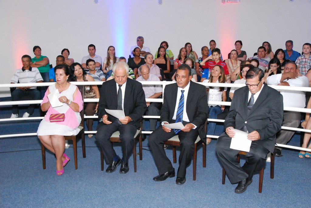 Vereadores Almira Miguel Nilson e Rafael