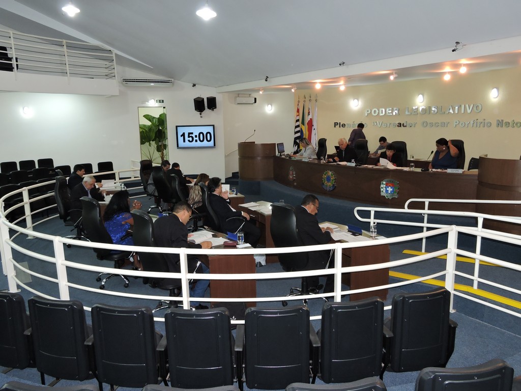 Vereadores na Sessao de 16 de novembro